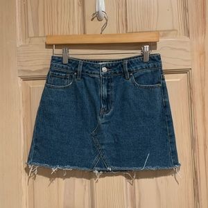 PacSun denim skirt